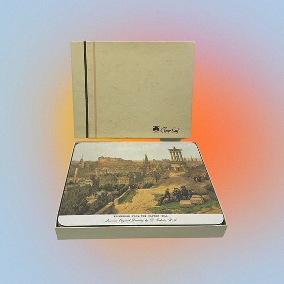 Vintage Oldie Time Melamats Placemates Made in Britian - Picture 4 of 15